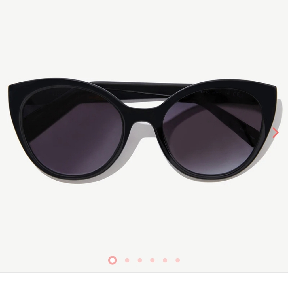 NWT Kate Spade Black Samantha Sunglasses